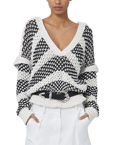 Iro Lamina Sweater In White