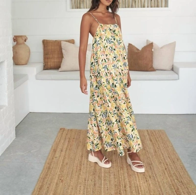 Little Lies Sunny Maxi Dress In Floral In Multi