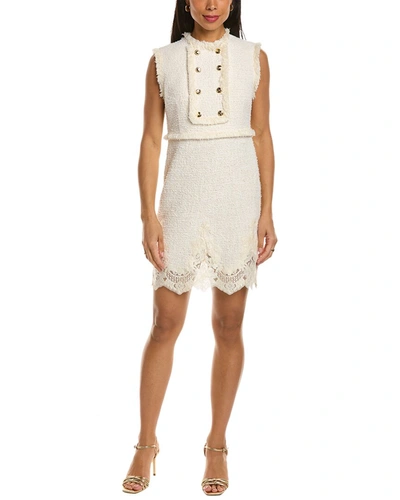 Elisabetta Franchi Mini Dress In White