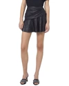 IRO TANAM LEATHER MINI SKIRT