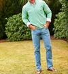 Turtleson Men's Lawton Performance Pant In Blue In Blue