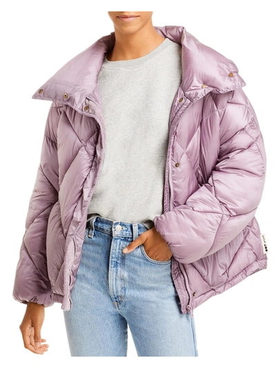 Oofwear Womens Winter Short Puffer Jacket In Multi