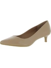 Calvin Klein Gayle Womens Leather Pointed Toe Heels In Multi