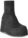 Wild Pair Earleef Womens Wedge Heel Short Ankle Boots In Multi