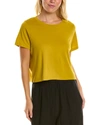 Madewell Lakeshore Crop T-shirt In Brown