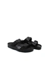 Birkenstock Arizona Eva Black Rubber Sandals In Black
