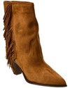 Aquazzura Women's Marfa Bootie 70 In Brown