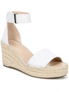 Franco Sarto Clemens Espadrille Wedge Sandal In White