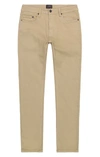 Jachs New York Tan Stretch Traveler 5 Pocket Pant In Brown In Brown