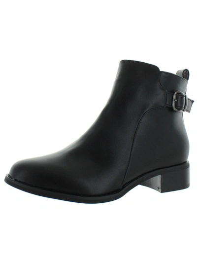 Masseys Tabby Womens Ankle Boots In Black