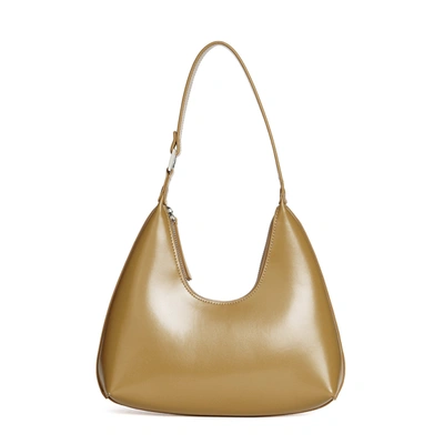 Tiffany & Fred Paris Tiffany & Fred Smooth Nappa Leather Shoulder Bag In Gold