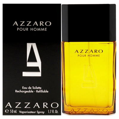 Azzaro For Men 1.7 oz Edt Spray (refillable)