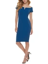 CALVIN KLEIN WOMENS SHIMMER KNEE COCKTAIL AND PARTY DRESS