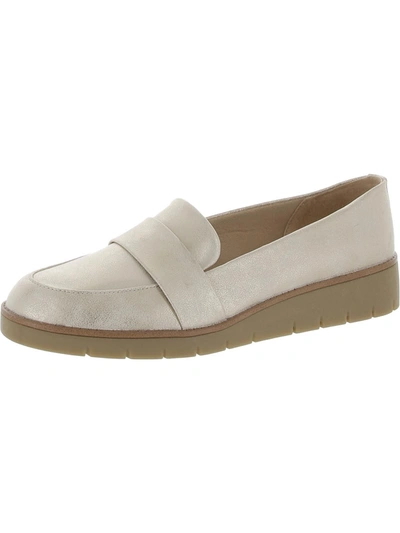 LIFESTRIDE OLLIE WOMENS FAUX LEATHER SLIP ON LOAFERS