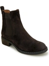 Gentle Souls By Kenneth Cole Best Womens Leather Ankle Chelsea Boots In Gold