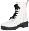 Rag & Bone Shiloh Lace-up Leather Combat Boots In Beige