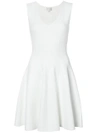 MILLY flared V-neck dress,DRYCLEANONLY