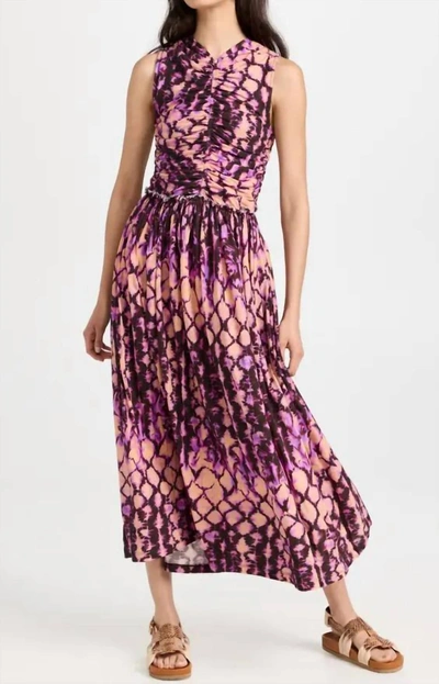 Ulla Johnson Women's Sascha Tie-dye Maxi Dress In Purple