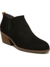 Dr. Scholl's Shoes Laurel Womens Padded Insole Booties In Black