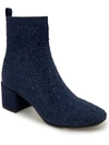 Kenneth Cole Rida Womens Block Heel Dressy Ankle Boots In Multi