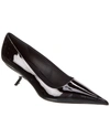 Ferragamo Eva 105 Patent Leather Pumps In Black