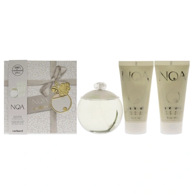 Cacharel Noa By  For Women - 3 Pc Gift Set 3.4oz Edt Spray, 2 X 1.7oz Perfumed Stardust Body Lotion In Multi