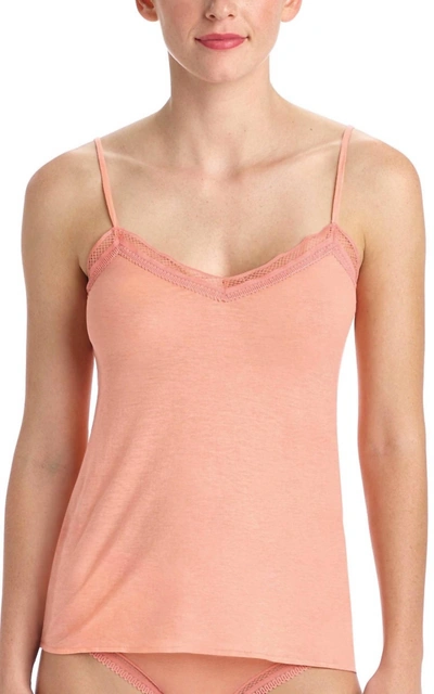 Commando Pure Pima Cami Top In Peach Blossom In Pink