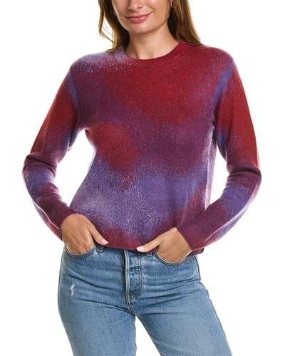 Vince Mohair & Wool-blend Sweater In Red