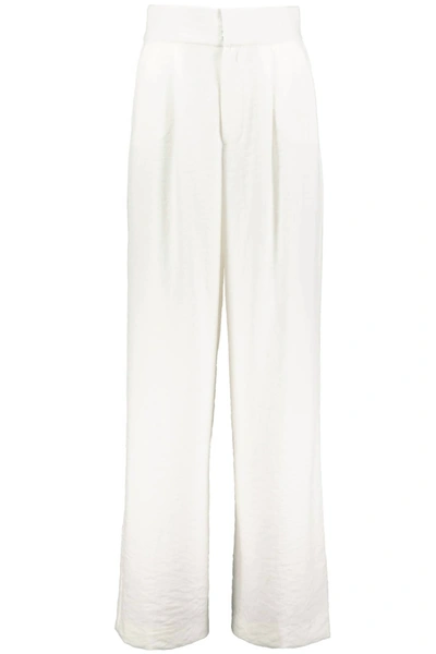 Bishop + Young Women's Sorrento Wide Leg Pant In Salt In White