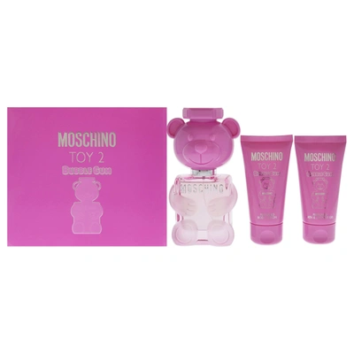 Moschino For Women - 3 Pc Gift Set 1.7oz Edt Spray, 1.7oz Body Lotion, 1.7oz Bath And Shower Gel