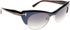 Tom Ford Lola W Ft0387 89w Cat Eye Sunglasses In Purple
