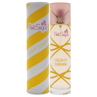 Aquolina Pink Sugar Creamy Sunshine By  For Women - 3.4 oz Edt Spray