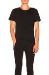 John Elliott T-shirt Mercer In Cotone In Black
