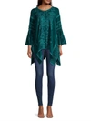 Johnny Was Temperty Lorelai Tunic In Lakeside In Green