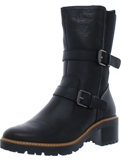 Naturalizer Womens Leather Round Toe Mid-calf Boots In Multi