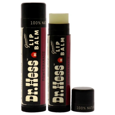 Dr. Hess Genuine Lip Balm - Pomegranate By  For Unisex - 0.15 oz Lip Balm