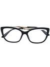 DOLCE & GABBANA CAT-EYE FRAME GLASSES,DG328012164478