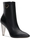 Inc Luisa Womens Embellished Pointed Toe Ankle Boots In Black