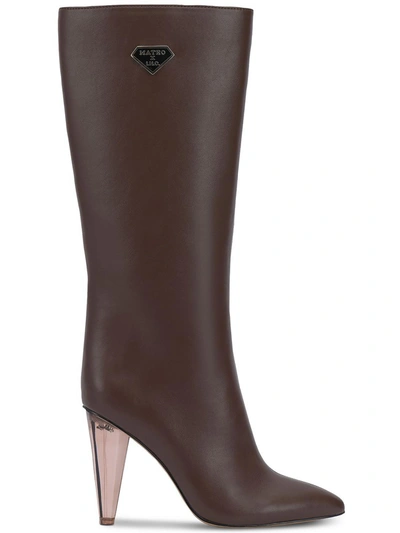 Inc Charlotte Womens Faux Leather Side Zip Knee-high Boots In Multi