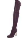 STEVE MADDEN PROWL WOMENS FAUX LEATHER PULL ON THIGH-HIGH BOOTS