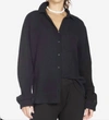 Michael Lauren Hobart Collar Shirt In Black In Multi
