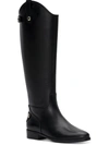 INC ALEAH WOMENS LEATHER SIDE ZIP KNEE-HIGH BOOTS