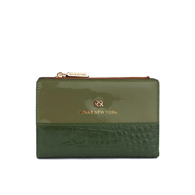 Gunas New York Madison Wallet In Green