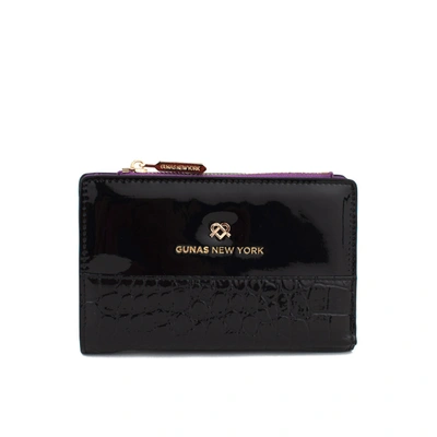 Gunas New York Madison Wallet In Black