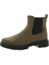 Dr. Scholl's Shoes Hey Ya Womens Faux Suede Comfort Chelsea Boots In Multi