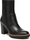 Naturalizer Catie Womens Leather Heels Mid-calf Boots In Black