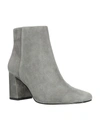 BELLA VITA WILMA WOMENS FAUX SUEDE SIDE ZIPPER ANKLE BOOTS