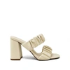 Shu Shop Hidilyn Heel Sandal In Bone In Beige