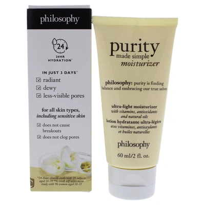 Philosophy Purity Made Simple Moisturizer By  For Unisex - 2 oz Moisturizer