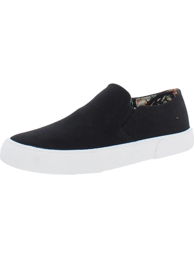 Vionic 356 Midi Womens Faux Suede Slip On Casual And Fashion Sneakers In Black